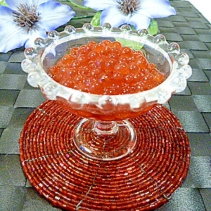 簡単自家製 いくらの醤油漬け レシピ 作り方 By まめもにお 楽天レシピ 簡単自家製 いくらの醤油漬け レシピ 作り方 By まめもにお 楽天レシピ